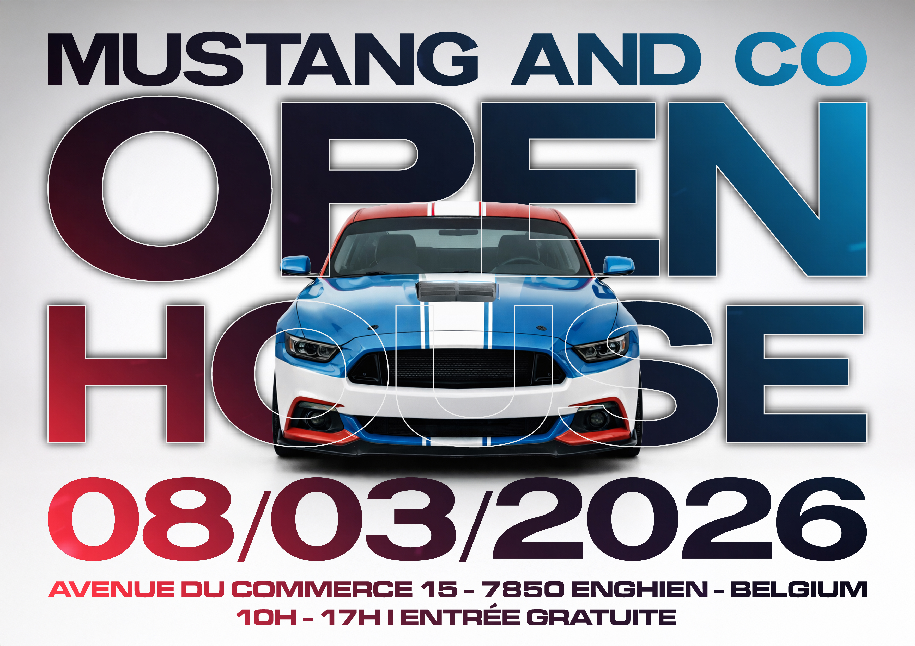 FIRST OPEN HOUSE MUSTANG AND CO 🐎🇺🇸